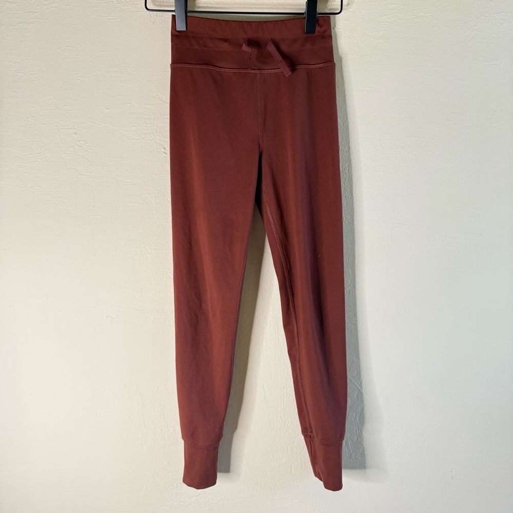 Bixby Nomad Tie Front Leggings Girls Size Medium 8-10 Rust
